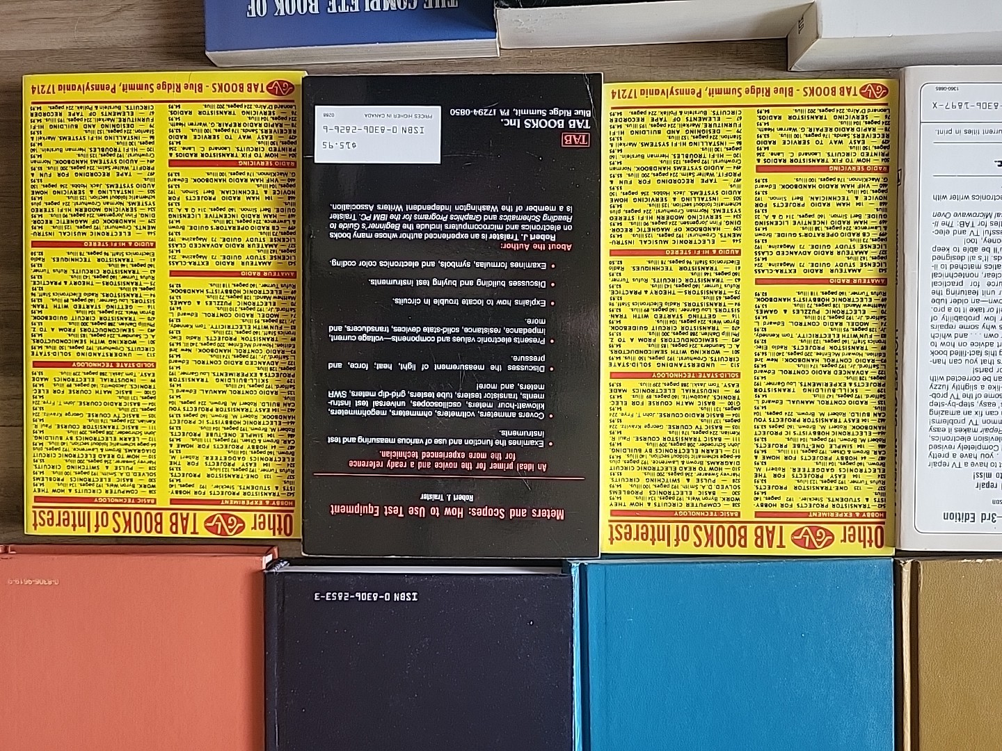 17 TAB Publishing Electrical Engineering How To Books Vintage VERY NICE !!