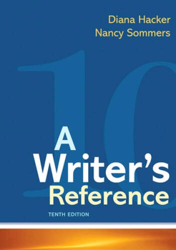 A Writer’s Reference – Spiral-bound By Hacker, Diana – VERY GOOD